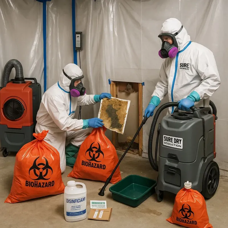 Contaminated Water Handling Protocols process in Fox Run, PA